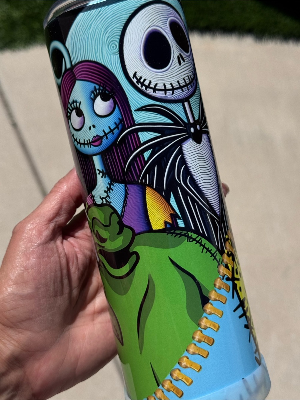 Nightmare Before Christmas tumbler Jack & Sally 20 oz